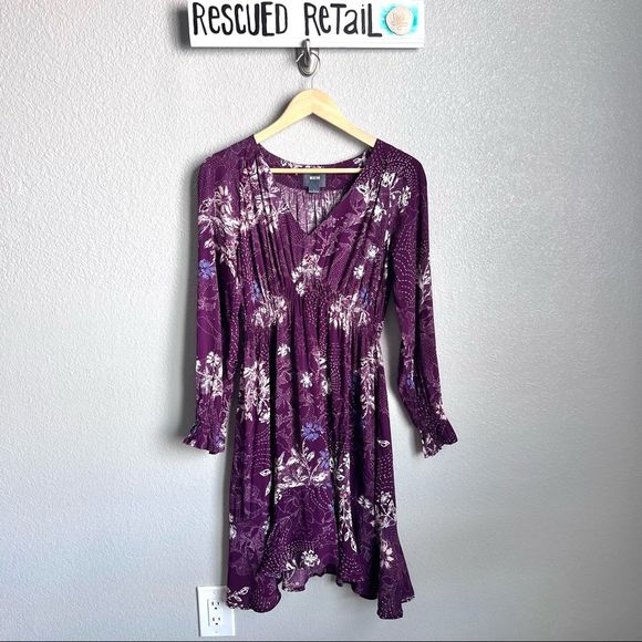 Anthropologie Maeve Monaco Ruffle Sleeve Dress Size Small - Picture 3 of 14